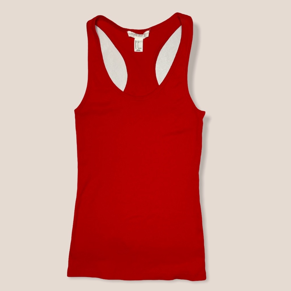 Forever 21 Red Ribbed Tank Top - Picture 4 of 6